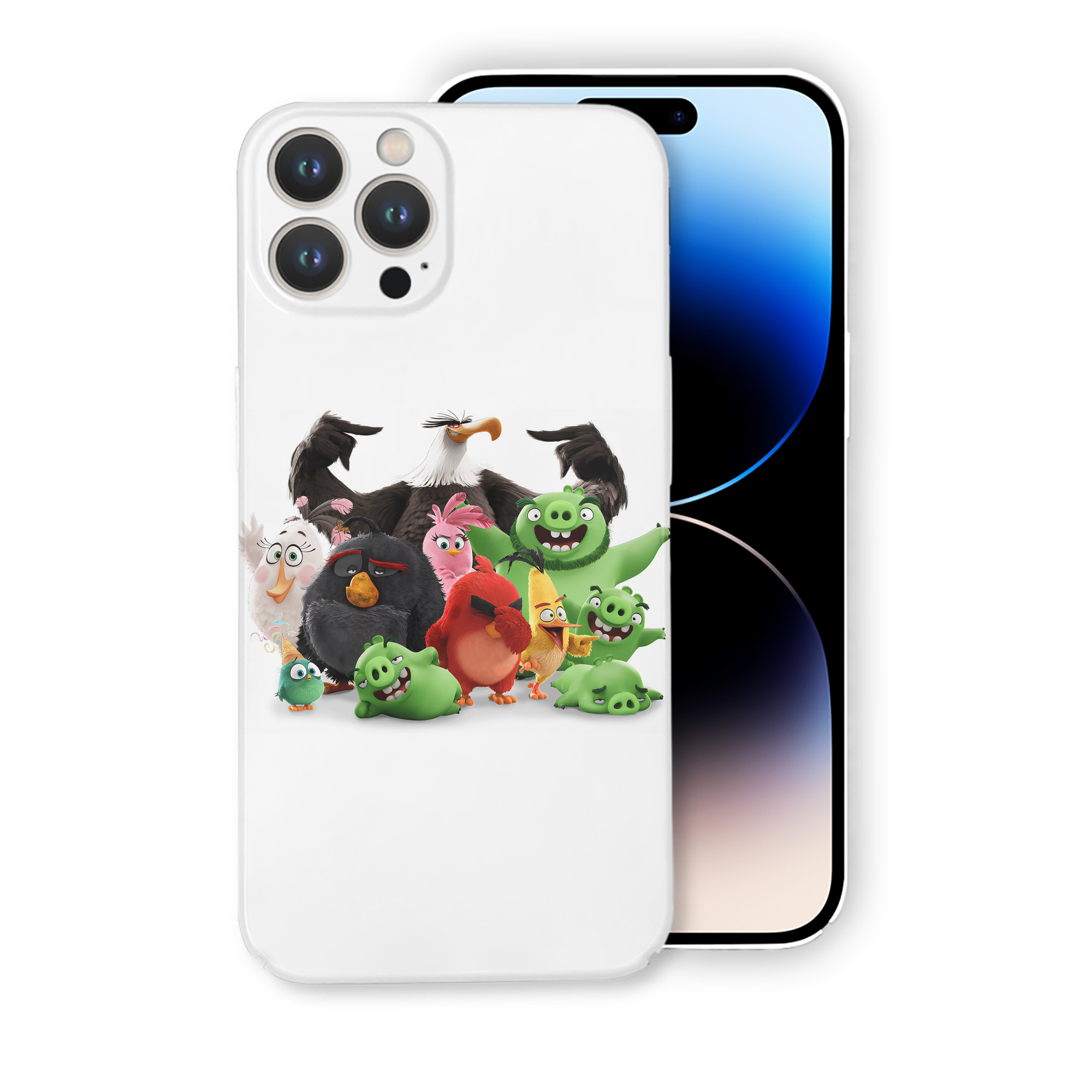 （画像用） Angry Birds アングリーバード 【iPhone 14シリーズ対応】ハードケース